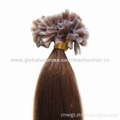 Italian Keratin Prebonded Remy/U-tip Human Hair Extension